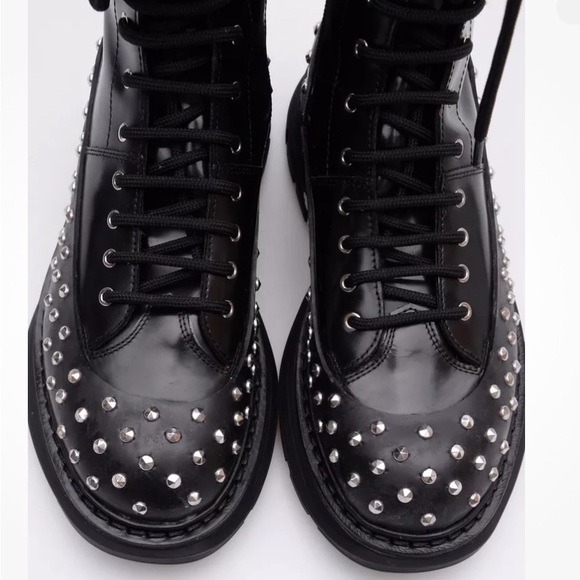 Alexander McQueen tread slick knee high boots - Picture 6 of 6